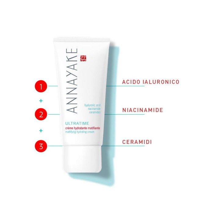 Mattifying hydrating cream