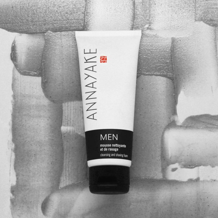 Cleansing and shaving foam