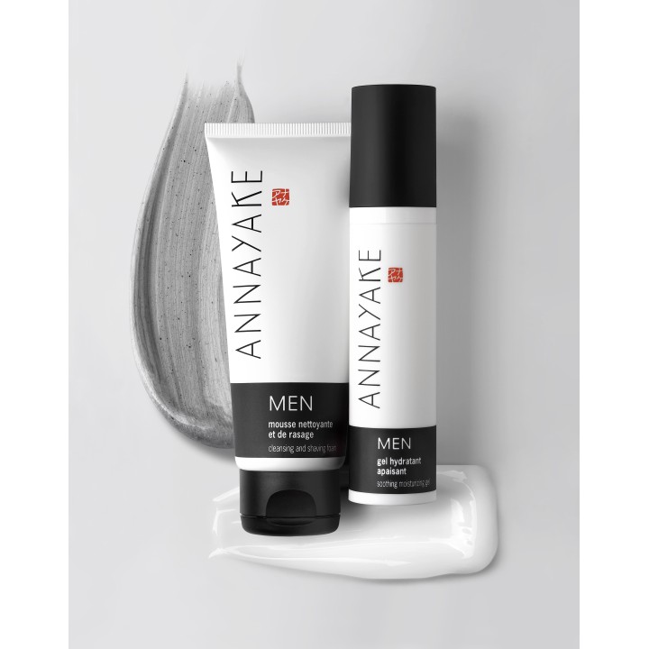 Cleansing and shaving foam