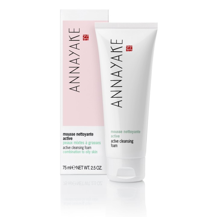 Active cleansing foam